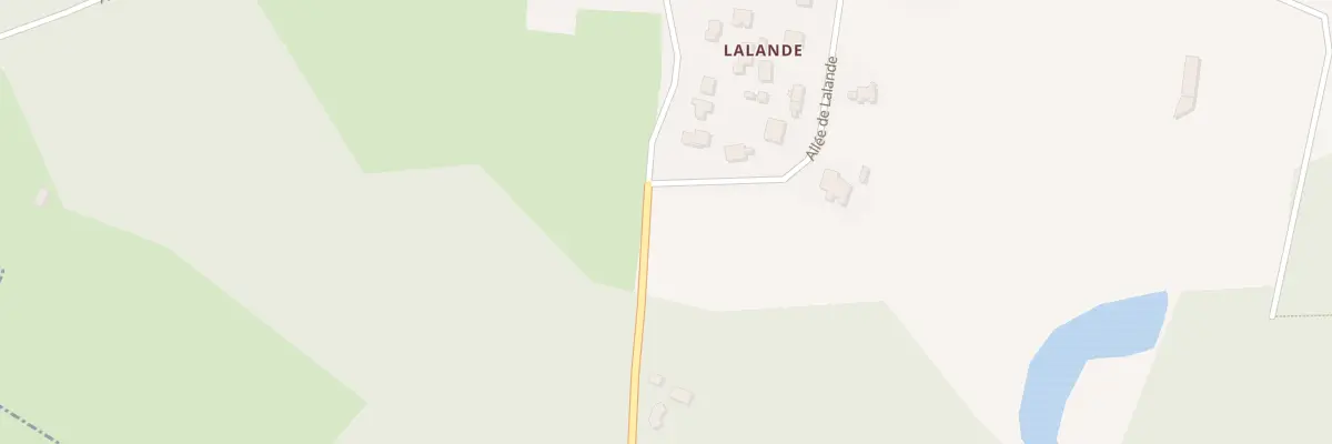 Plan du 90A Lalande à Bonnetan