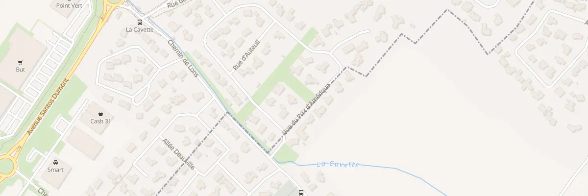 Plan du 6 Rue du Prix d’Amérique à Lescar