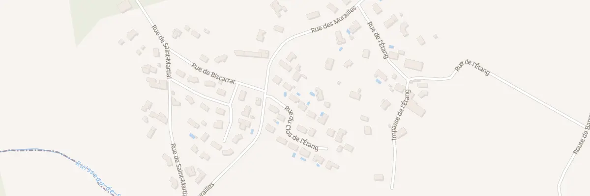 Plan du 47 Rue du Clos de l’Étang à Cubnezais