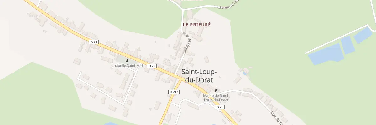 Plan du 6 Rue de l’Église à Saint-Loup-du-Dorat