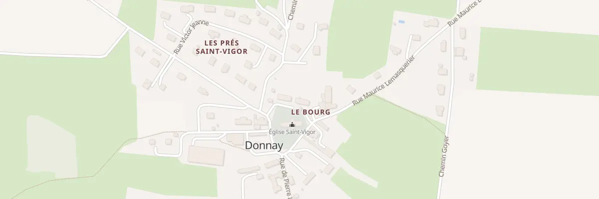 Plan du 45 Imp Lamartine à Donnay