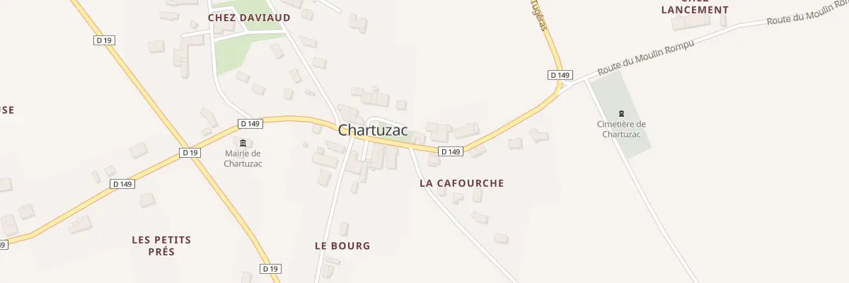 Plan du 5086 Les Petites Vignes à Chartuzac
