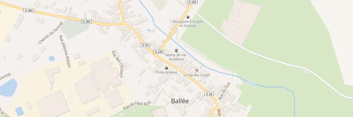 Plan du 15 Rue du Mal Leclerc à Val-du-Maine