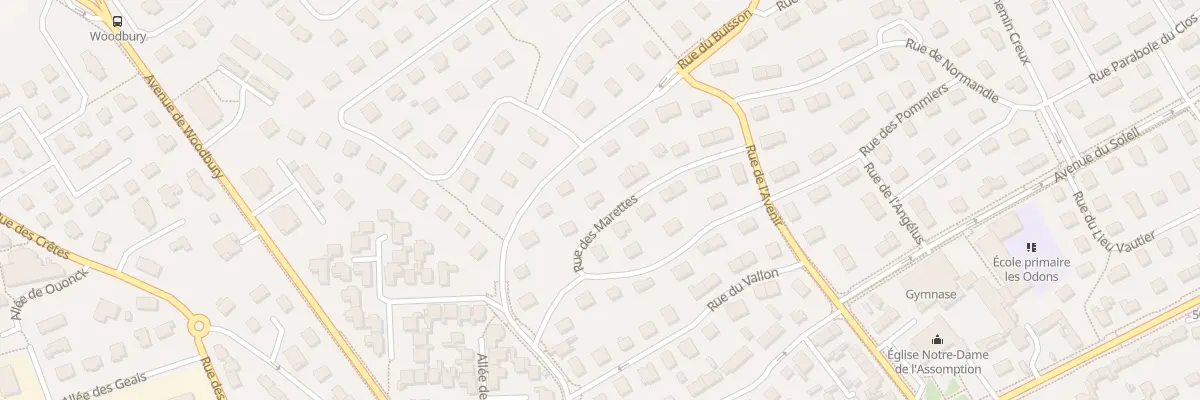 Plan du 14 Rue des Marettes à Bretteville-sur-Odon