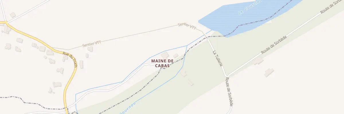 Plan du 1004 Maine de Labas à Saint-Loubès