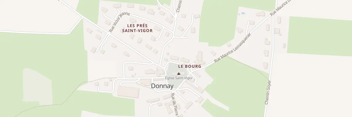 Plan du 25 Imp Lamartine à Donnay