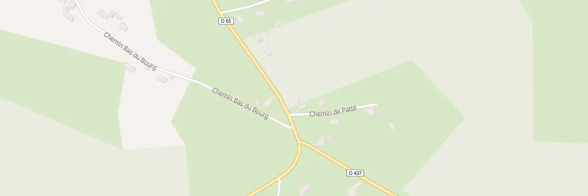 Plan du 59 Che de Patté à Saint-Loubouer