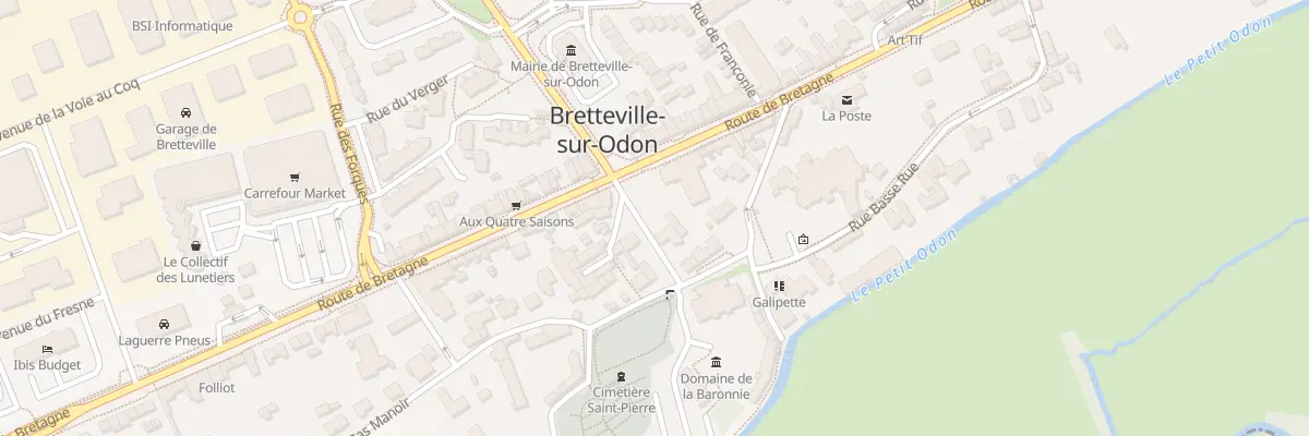 Plan du 99 Rte de Bretagne à Bretteville-sur-Odon