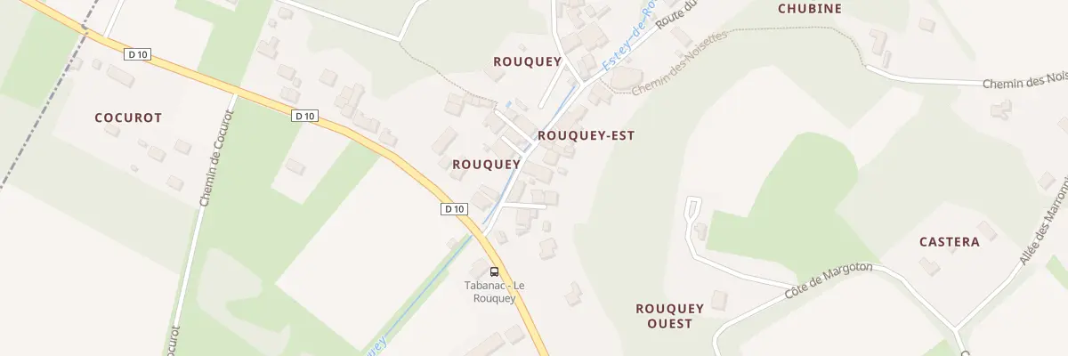 Plan du 669 Rte du Rouquey à Tabanac