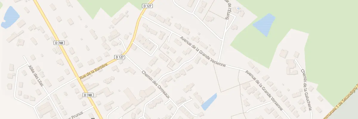 Plan du 15 Rue des Cerisiers à Secondigny