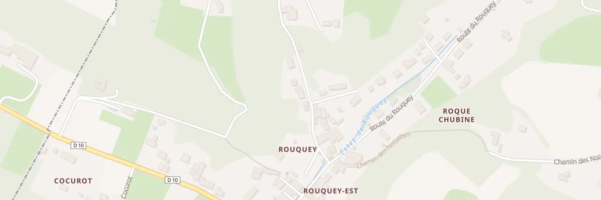 Plan du 940 Côte de Manoubrey à Tabanac