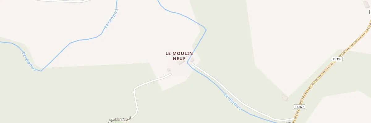 Plan du 73A Au Moulin Neuf à Buanes