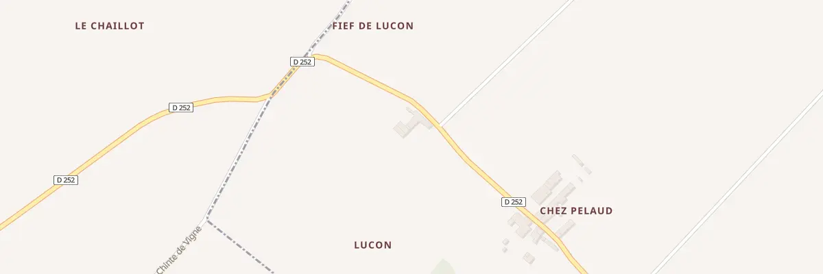 Plan du 1 Luçon à Saint-Germain-de-Lusignan