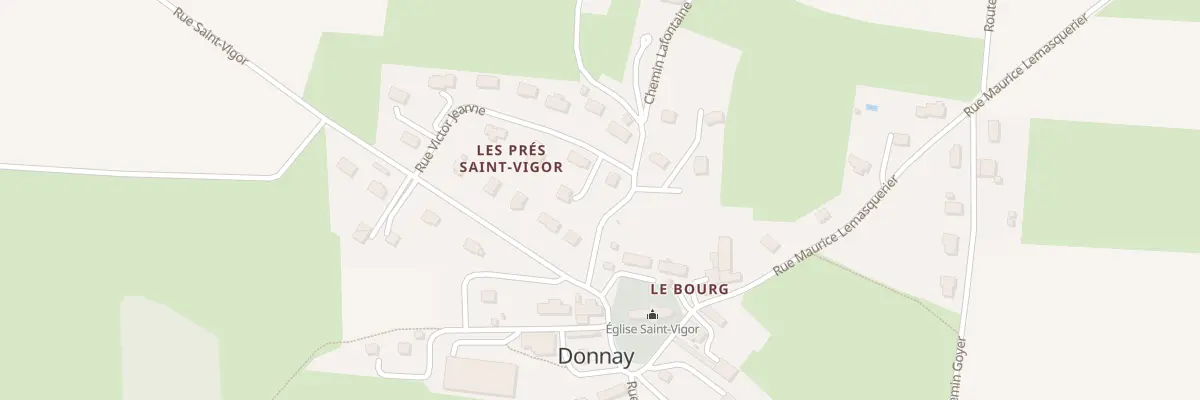 Plan du 93 Rue du Docteur Feldstein à Donnay