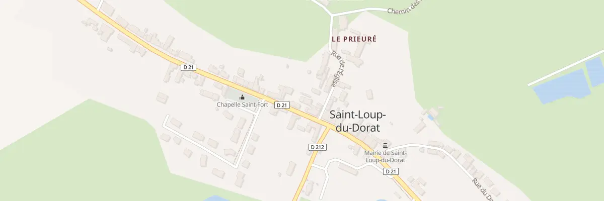 Plan du 26 Rue Principale à Saint-Loup-du-Dorat