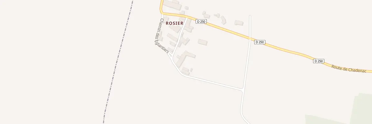 Plan du 7 Che de Rosier à Neuillac