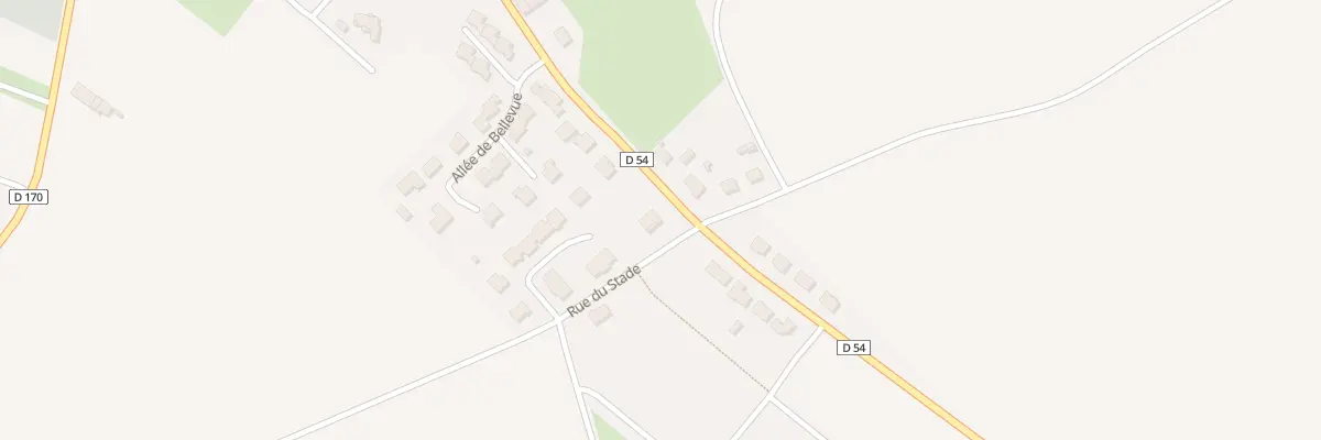 Plan du 2 Rue du Stade à Cléré-sur-Layon