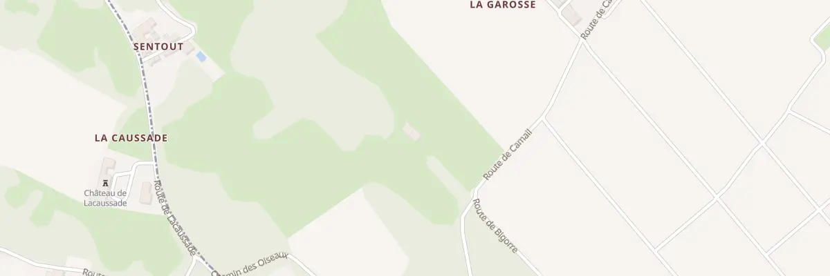 Plan du 118 La Garosse à Tabanac