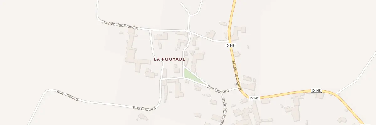 Plan du 4 Rue La Pouyade à Jarnac-Champagne