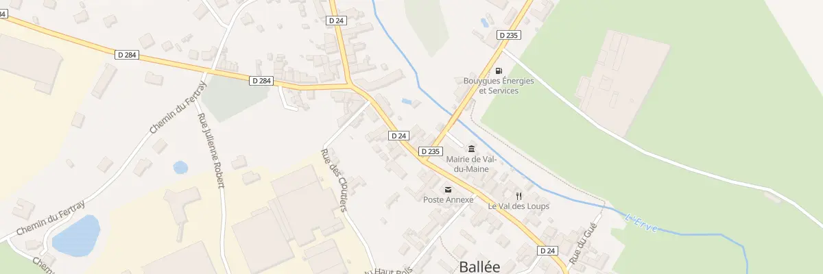 Plan du 13 Rue du Mal Leclerc à Val-du-Maine