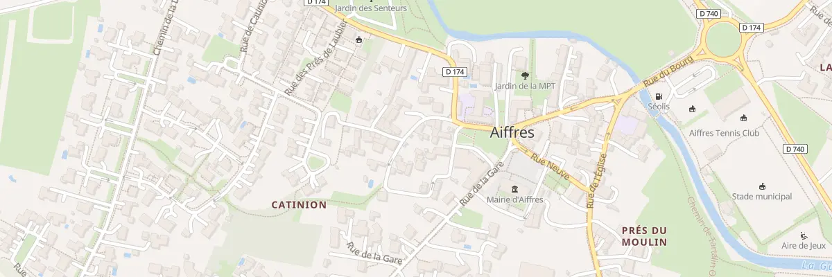 Plan du 45 Rue de la Baraudrie à Aiffres