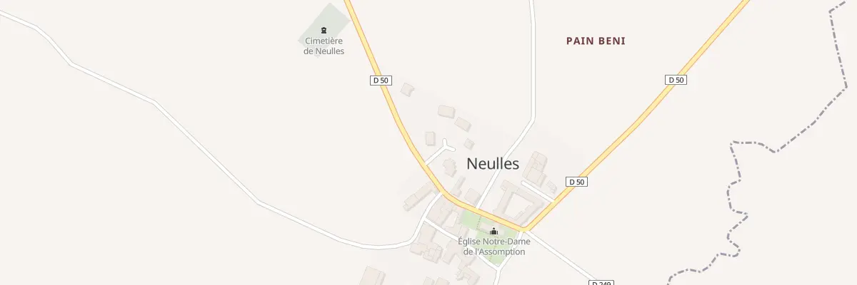 Plan du 5059 Le Bourg Nord à Neulles