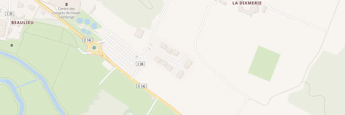 Plan du 6388 Rue Pierrette à Jonzac