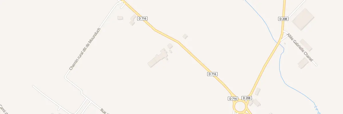 Plan du 1440 Rte de l’Aéroport à Uzein