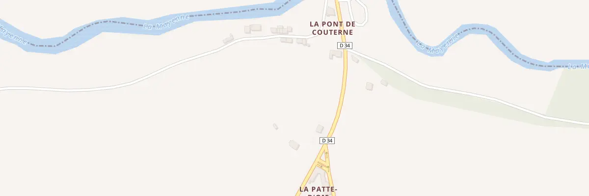 Plan du 5097 La Patte d’Oie à Saint-Julien-du-Terroux