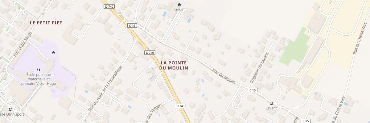 Plan du 194 Rue du Moulin à Aiffres