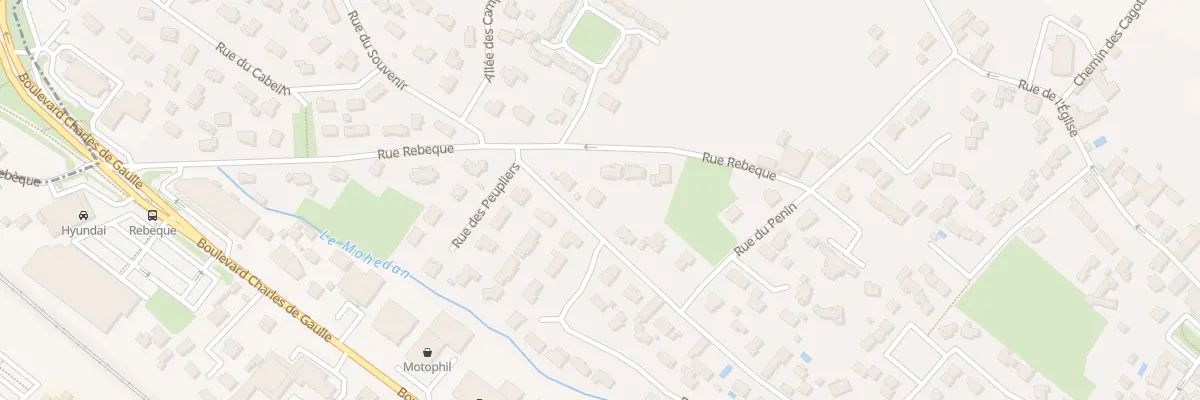 Plan du 36 Rue du Souvenir à Lons