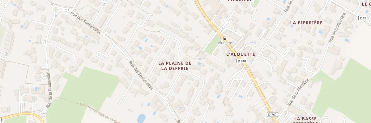 Plan du 220 Rue de la Guirande à Aiffres