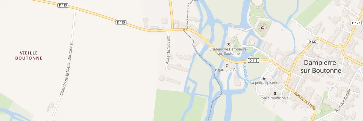 Plan du 3 All du Tabarit à Coivert