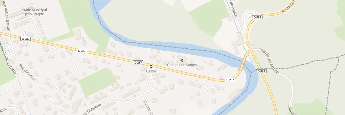 Plan du 39 Av des Pyrénées à Arudy
