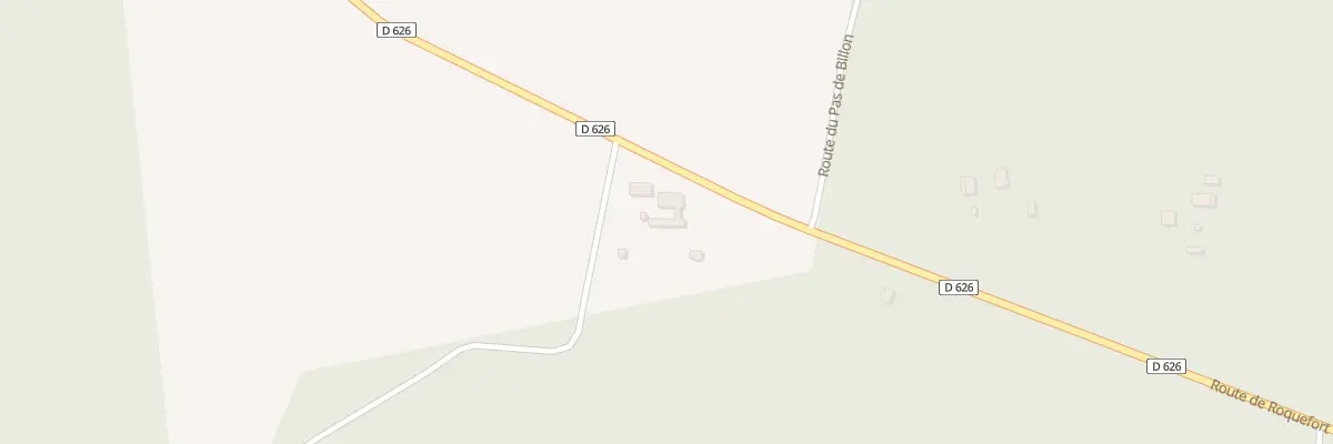 Plan du 980 Rte de Roquefort à Cachen