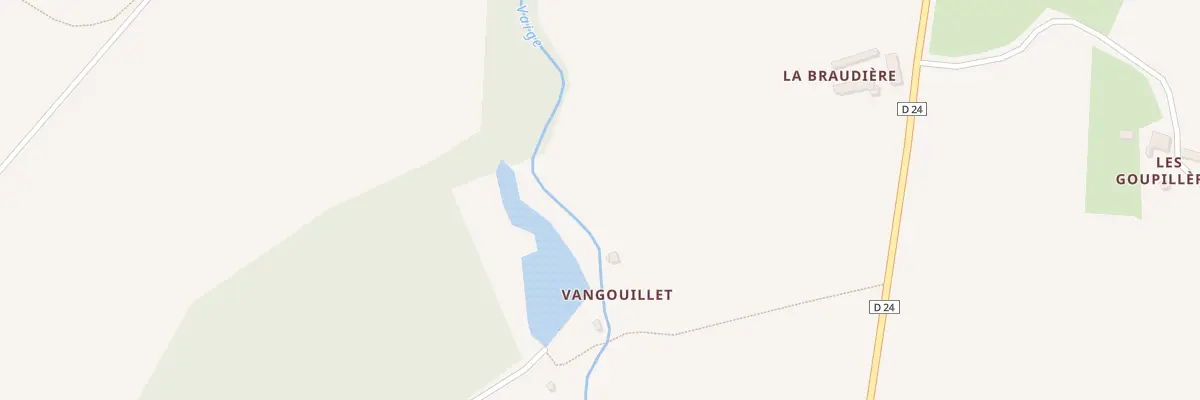Plan du 1 Vangouillet à Beaumont-Pied-de-Bœuf
