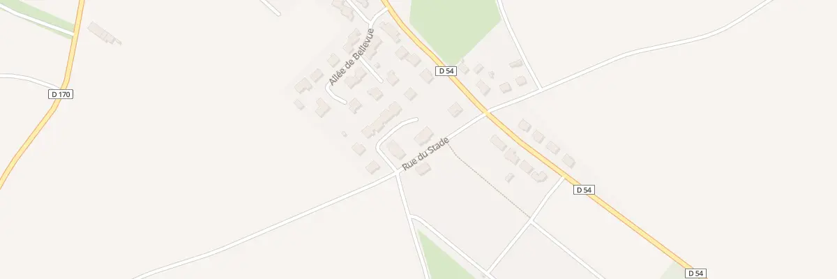 Plan du 6 Rue du Stade à Cléré-sur-Layon