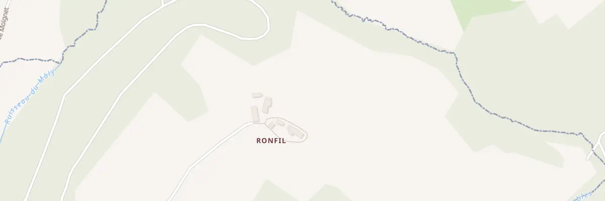 Plan du 1 Ronfil à La Lande-Saint-Siméon