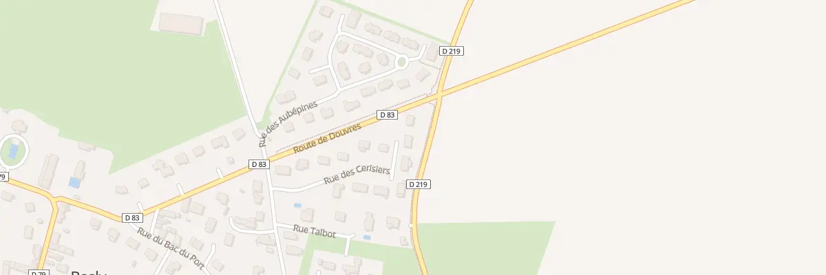 Plan du 12 Rue des Cerisiers à Basly