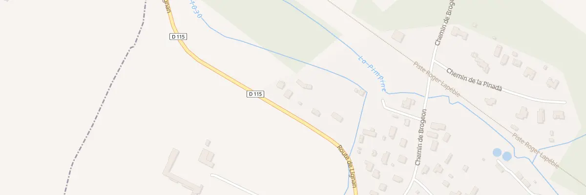 Plan du 49 Rte de Lignan à Sadirac