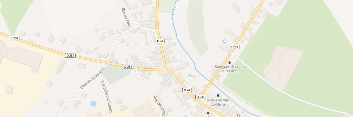 Plan du 9 Rue du Mal Leclerc à Val-du-Maine