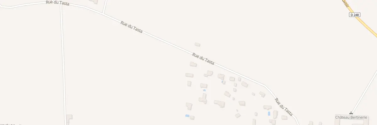 Plan du 521 Rue du Tasta à Cubnezais