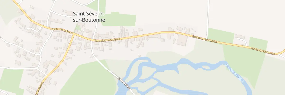 Plan du 32 Rue des Fontaines à Saint-Séverin-sur-Boutonne