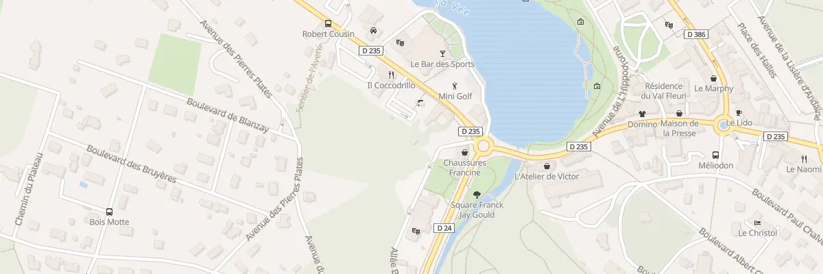 Plan du 5 Av Robert Cousin à Bagnoles de l’Orne Normandie