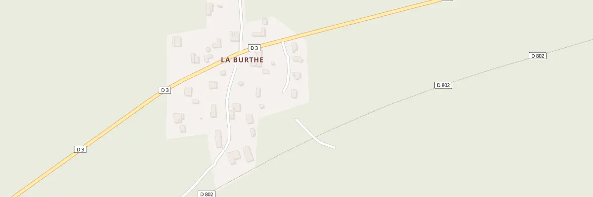 Plan du 23 La Burthe à Saint-Léger-de-Balson