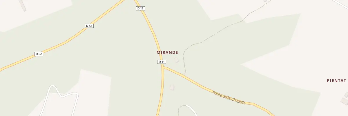 Plan du 2664 Rte de la Chapelle à Larrivière-Saint-Savin
