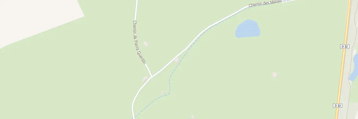 Plan du 555 Che des Marais à Évron