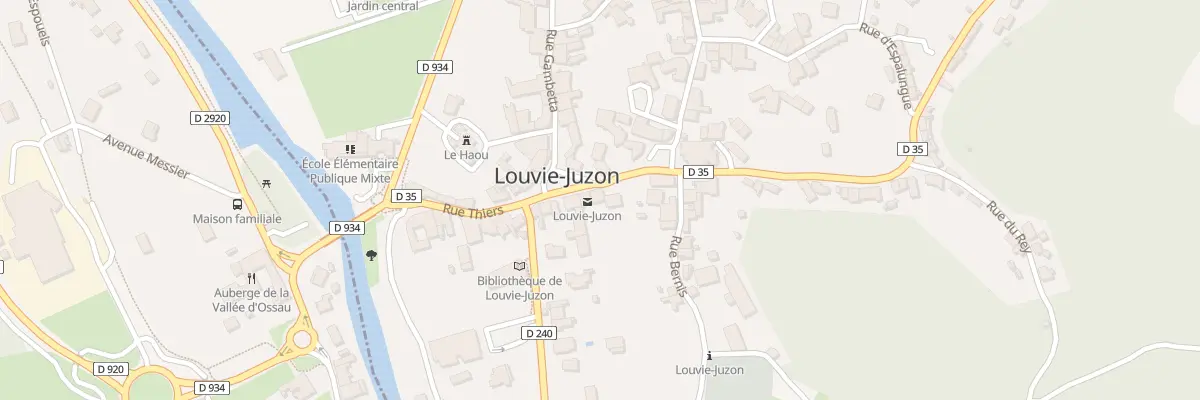 Plan du 16 Pl Camps à Louvie-Juzon