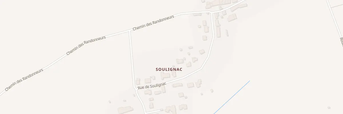 Plan du 4B Soulignac à Peujard