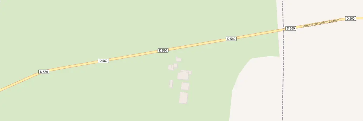 Plan du 60 Chemin des Guivains à Saint-Léger